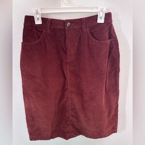 Pact Organic Cotton Corduroy Skirt